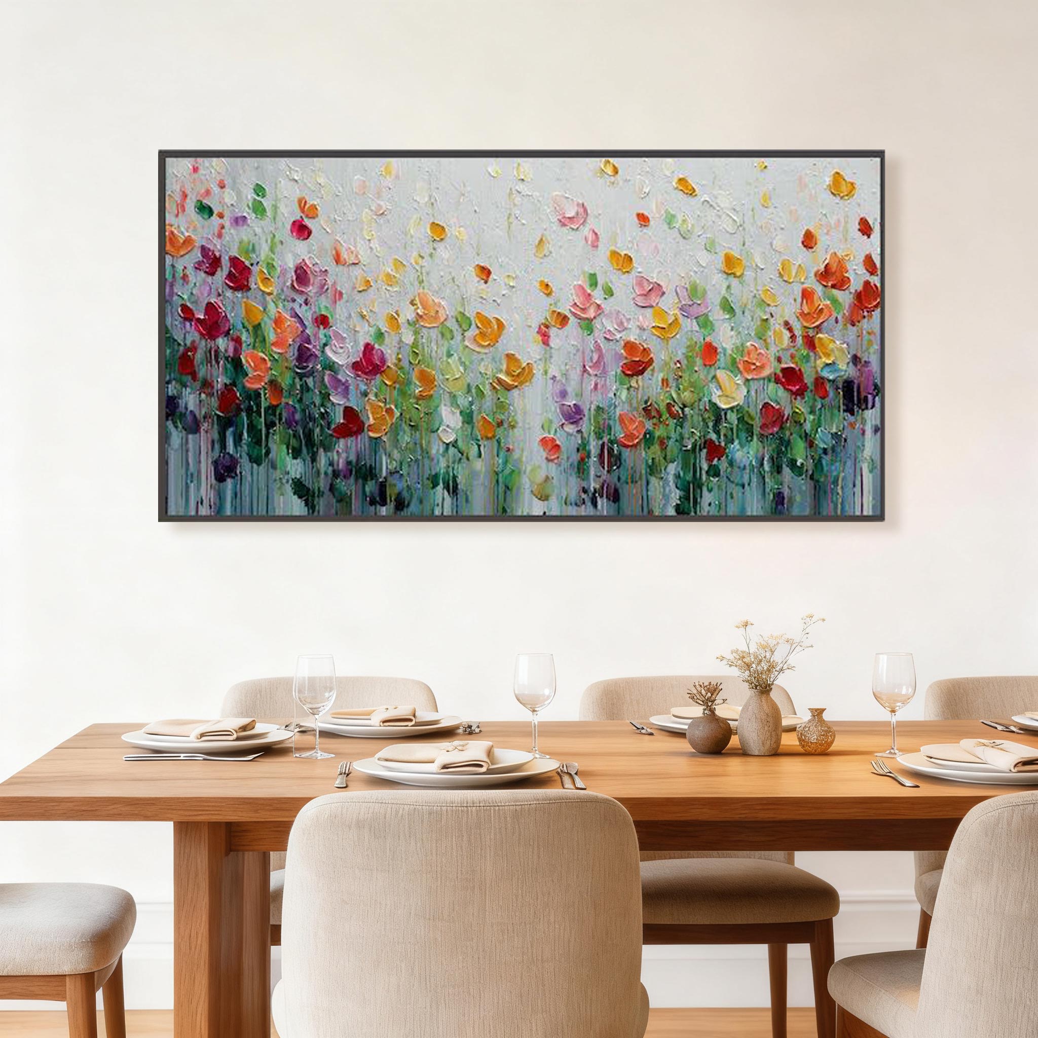Wildflower Meadow Wall Art #FL001