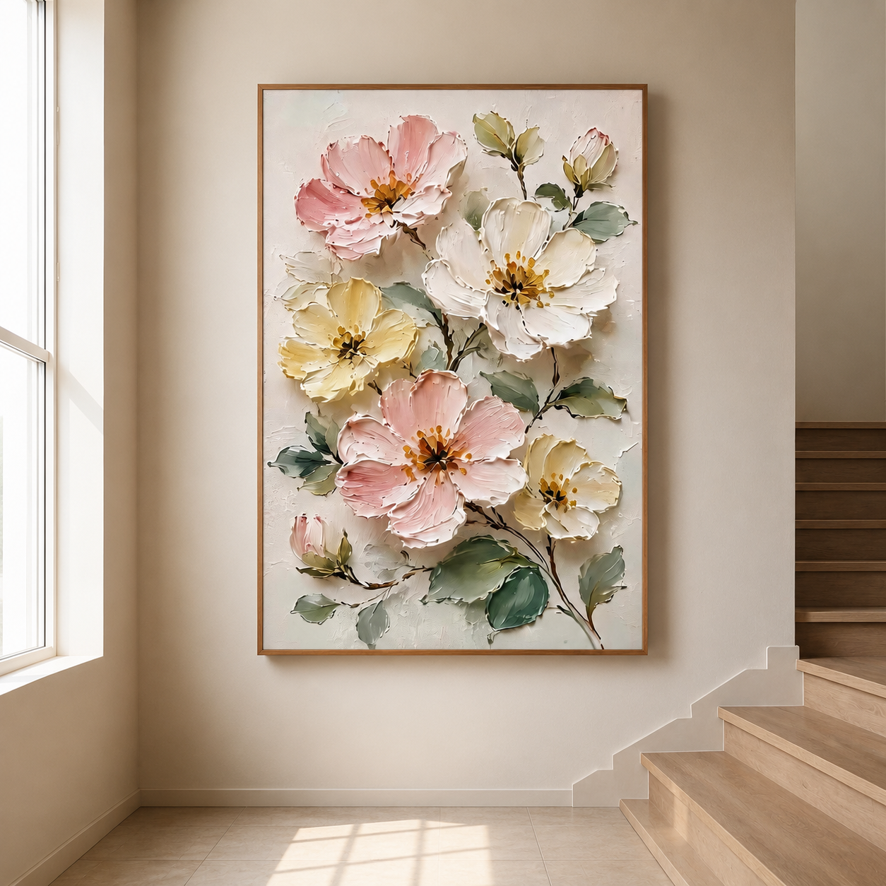 Elegant Floral Wall Art #FL045