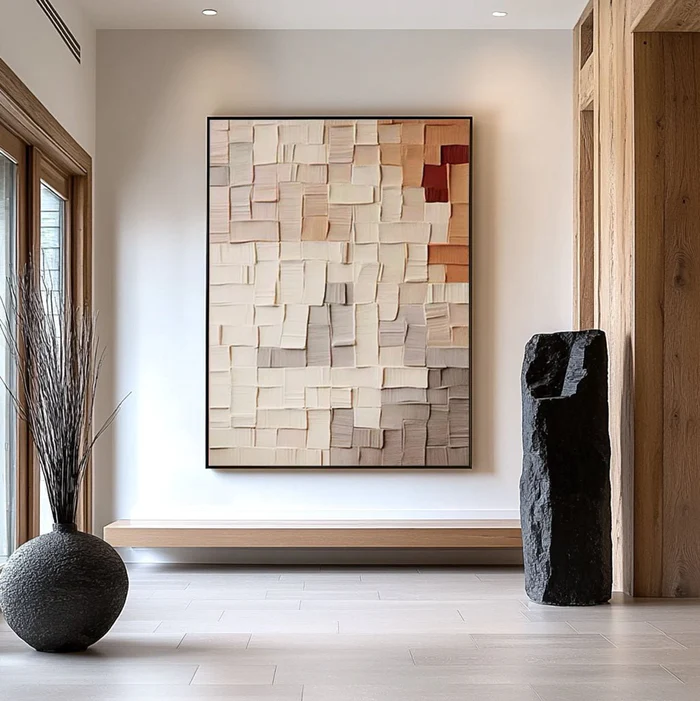 Abstract Texture Wall Art #AT017