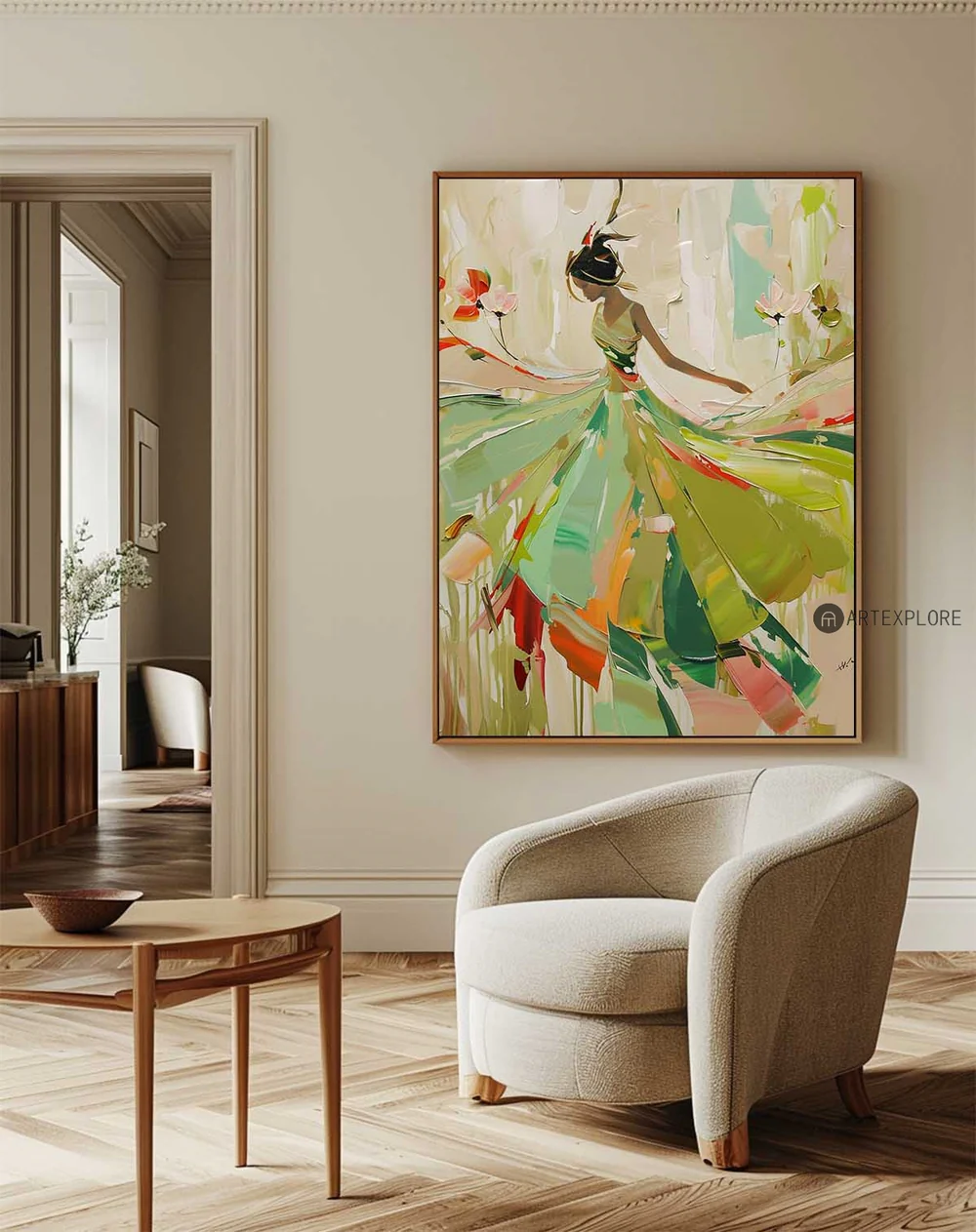 Modern Abstract Painting #AB016