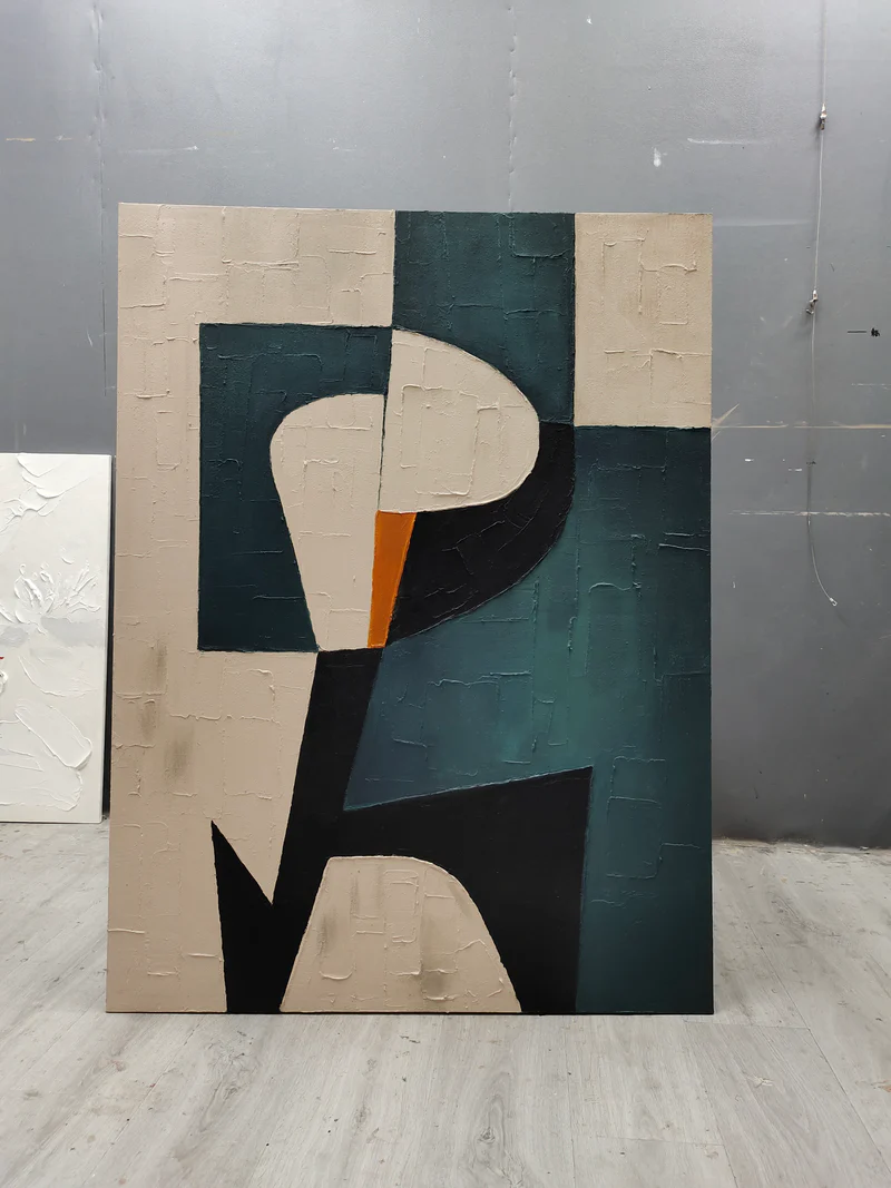 Wabi Sabi Abstract Textured Painting #WS017