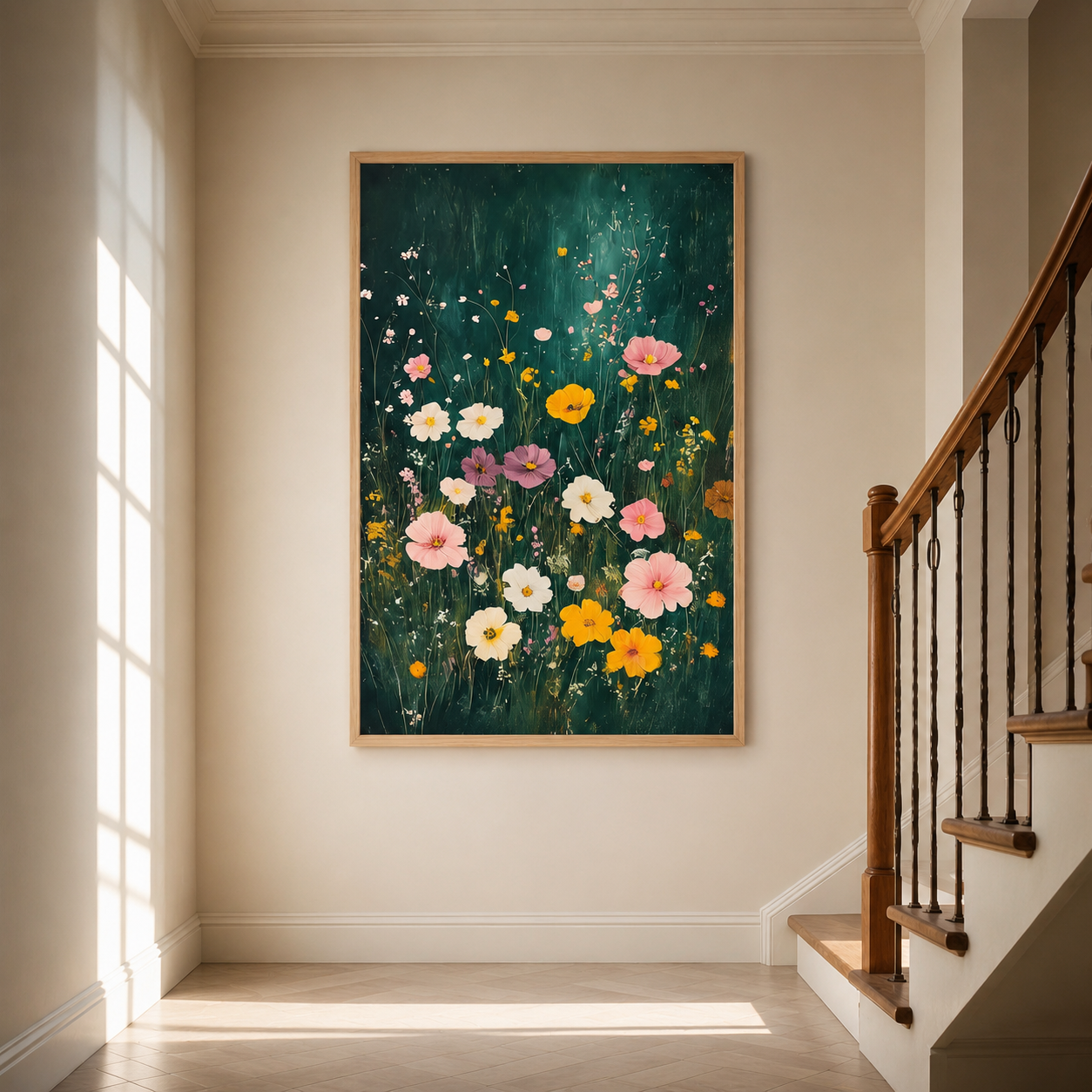 Wildflower Garden Wall Art #FL044