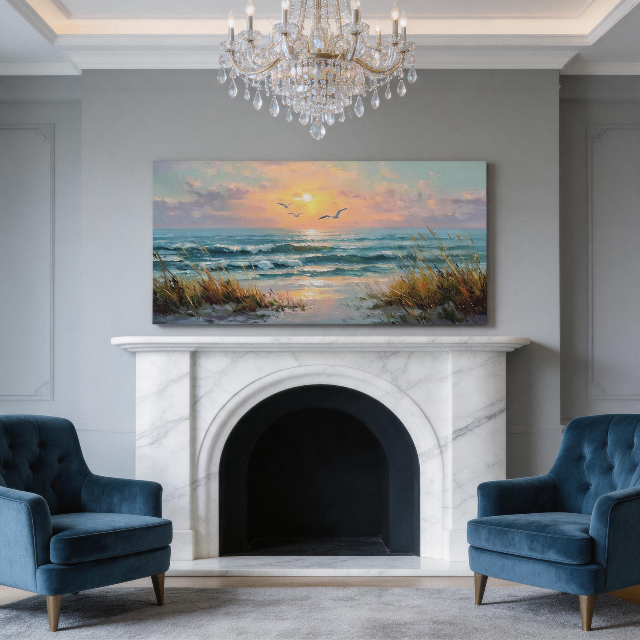 Coastal Dunes Wall Art #BC013