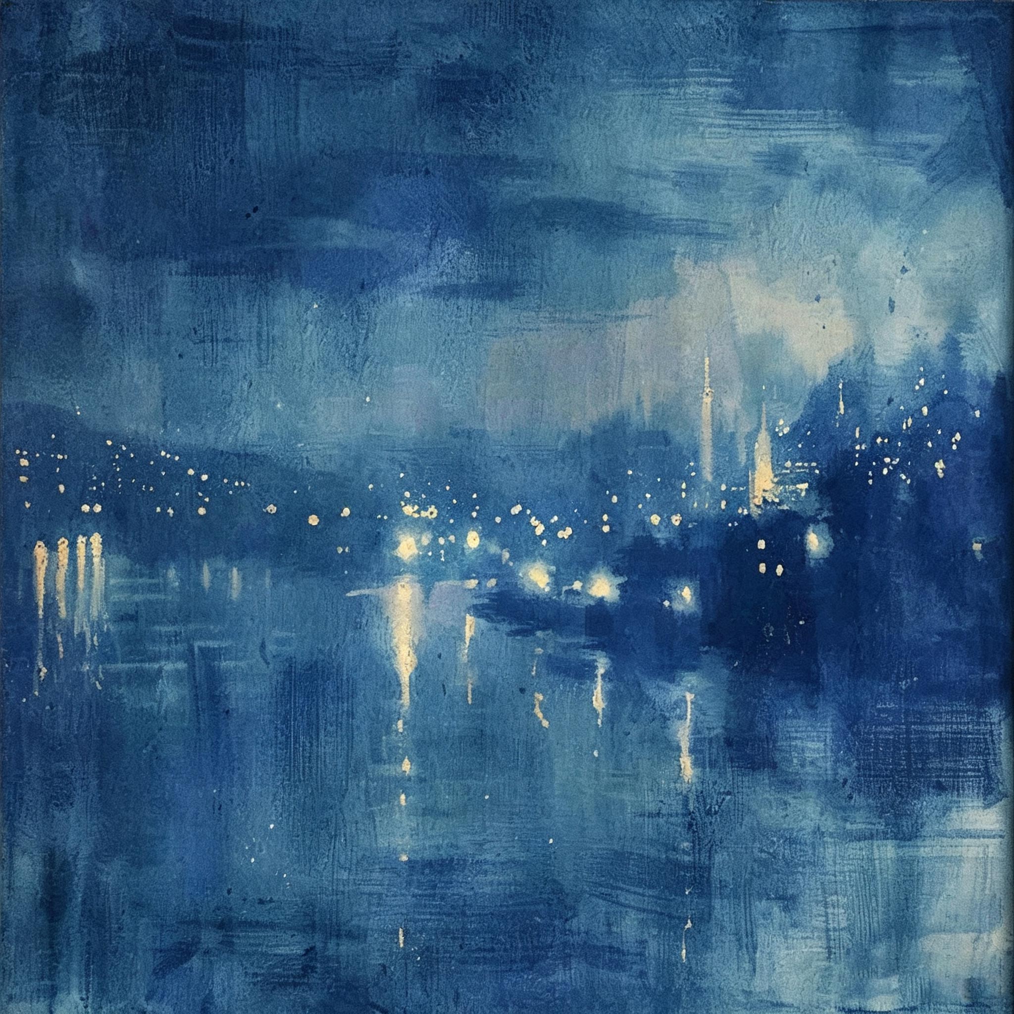 How Abstract Cityscape Wall Art Creates Depth and Movement