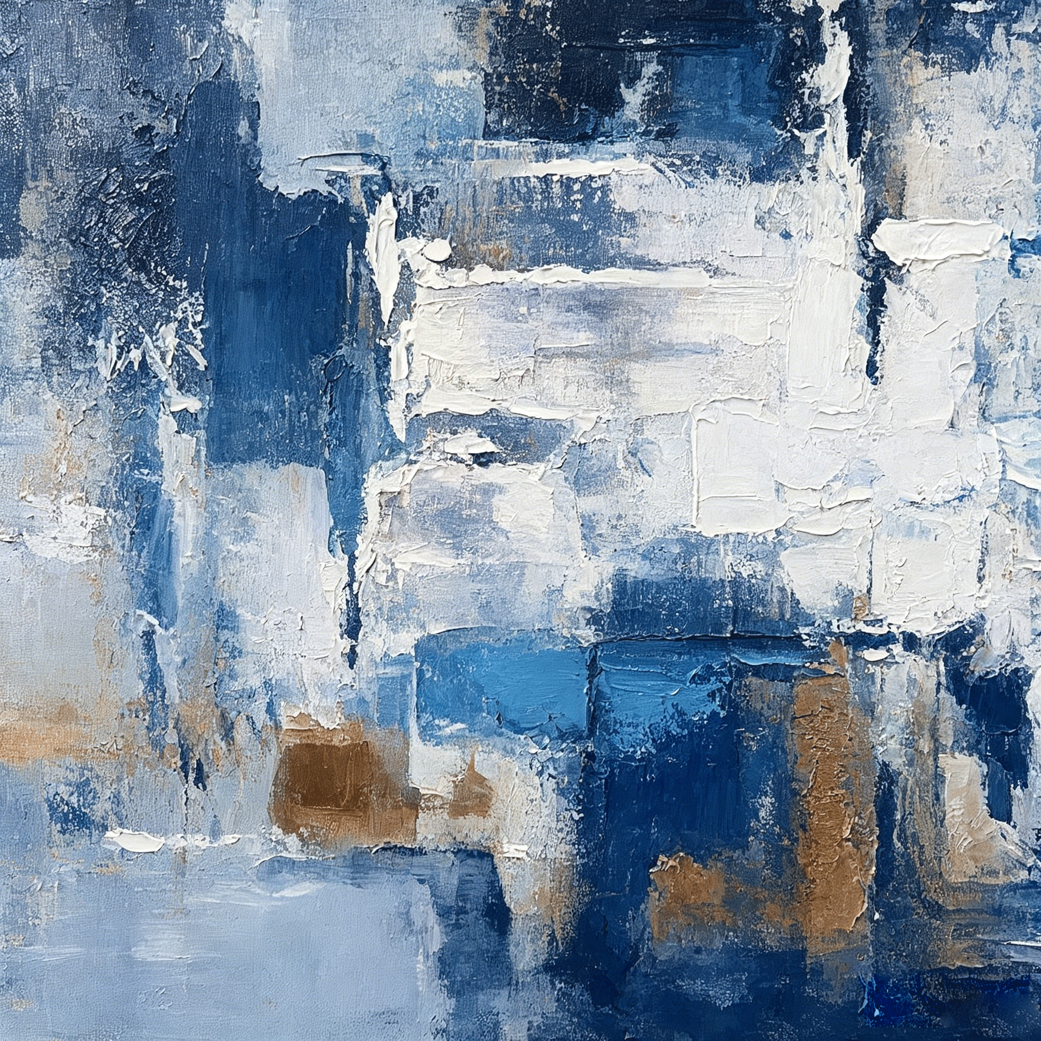 Why Textured Abstract Art Feels So Timeless in Modern Interiors