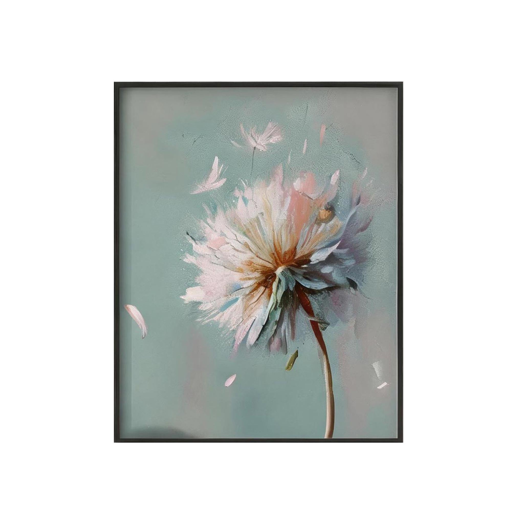Dandelion Bloom Wall Art #FL036