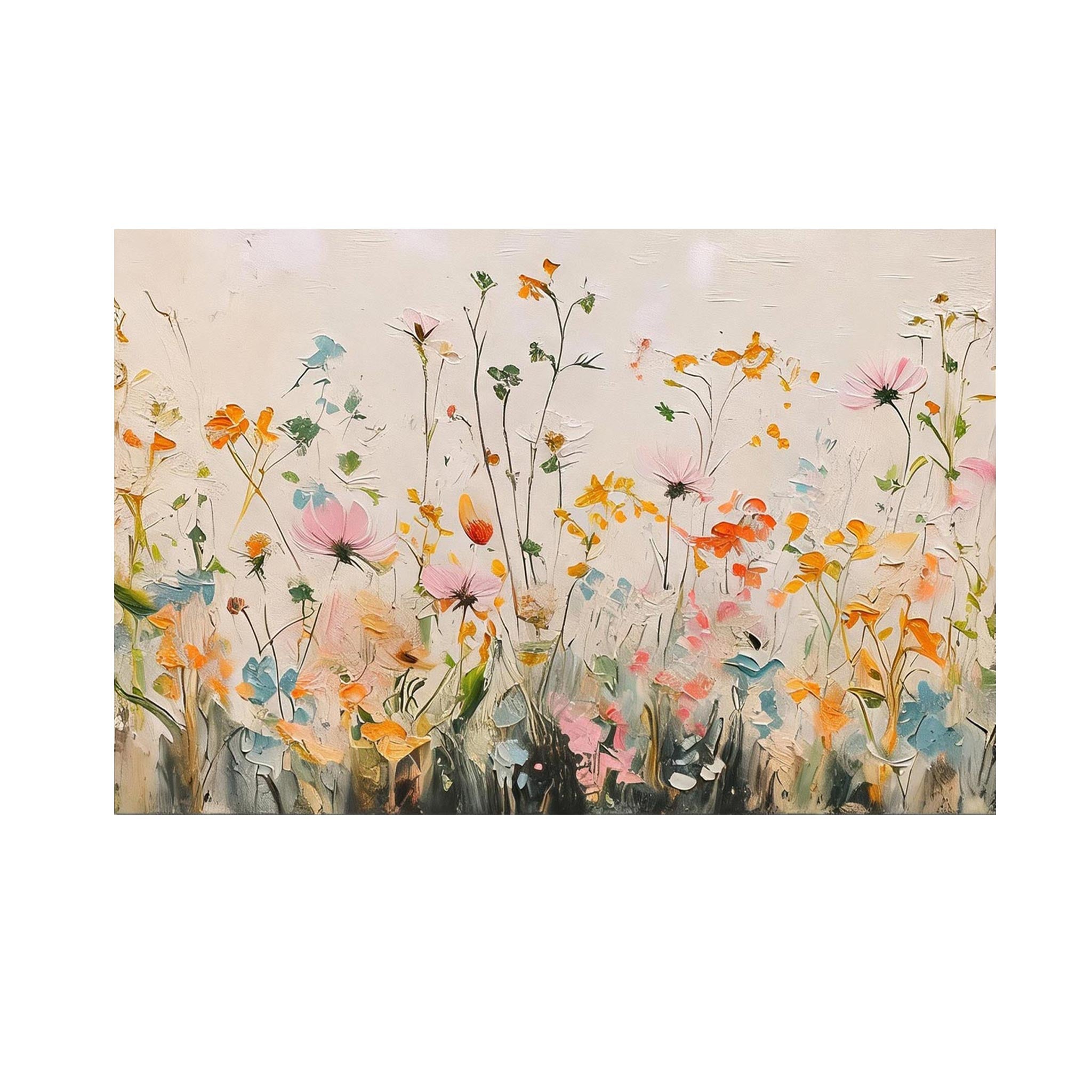 Wildflower Field Wall Art #FL029