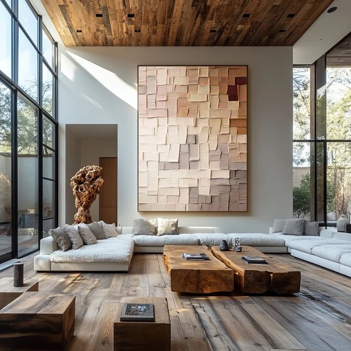 Abstract Texture Wall Art #AT017