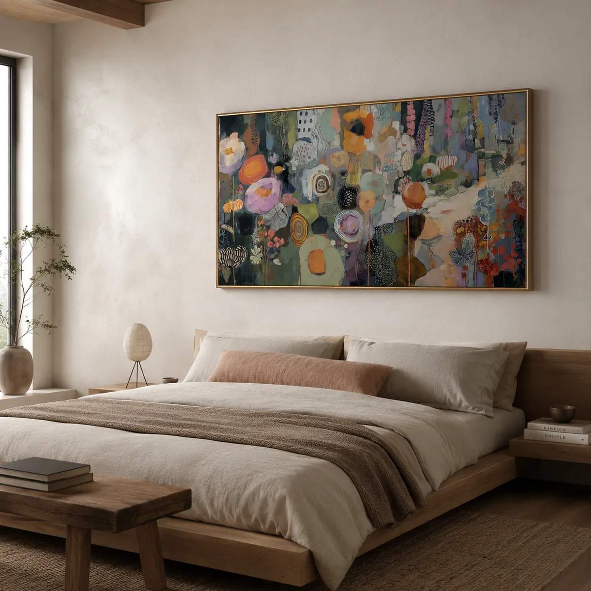 Wildflower Meadow – Abstract Floral Painting