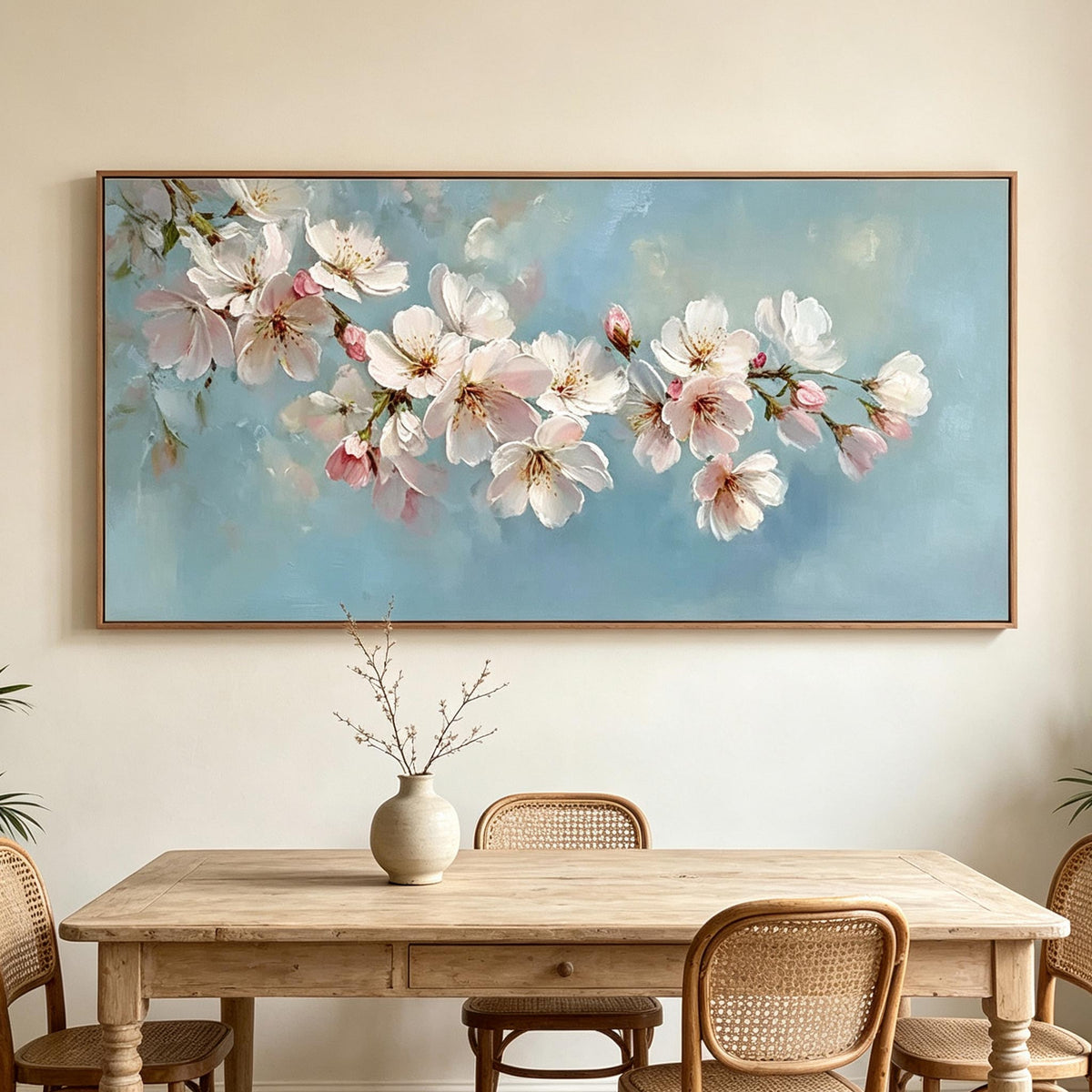 Cherry Blossom Branch Wall Art #FL060
