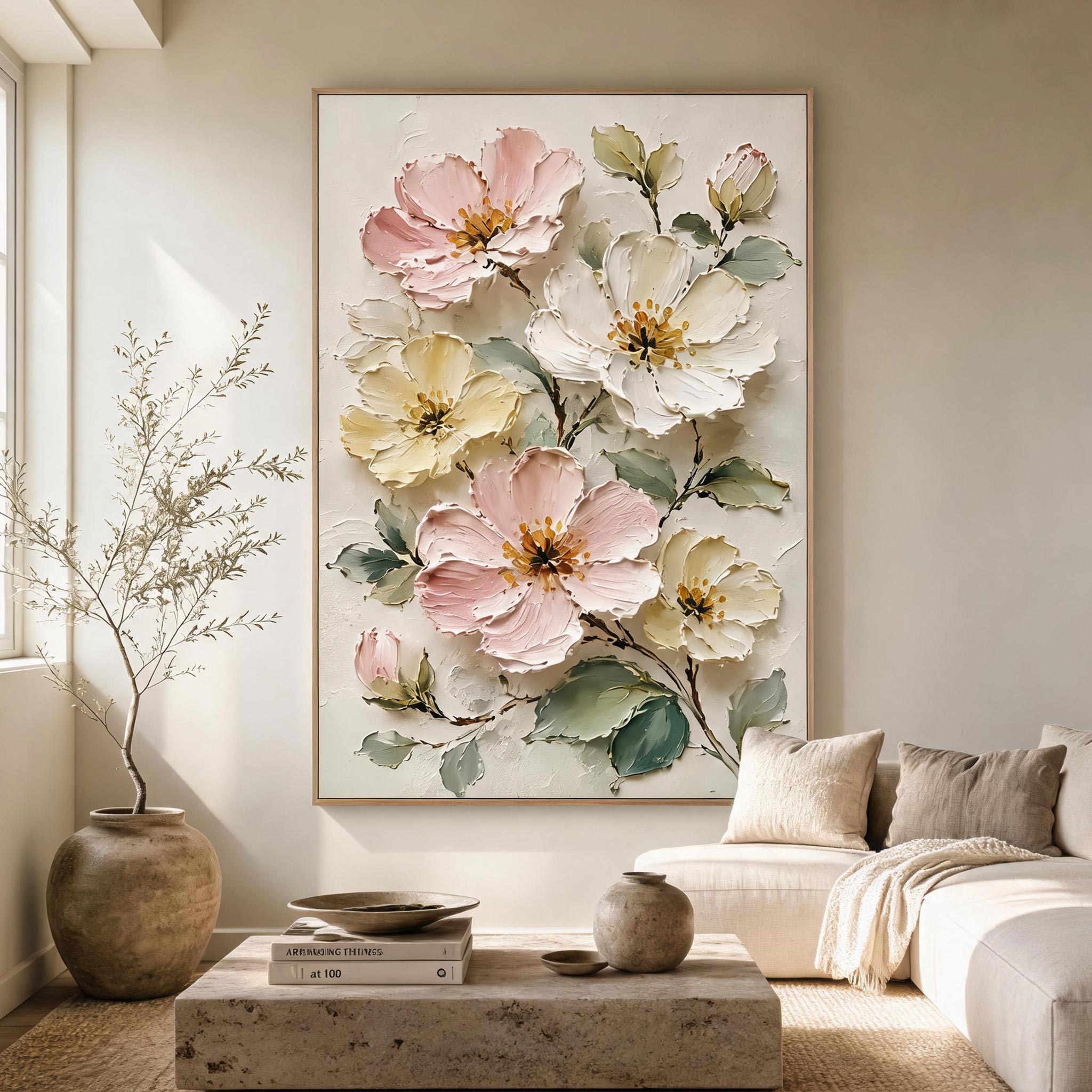 Elegant Floral Wall Art #FL045