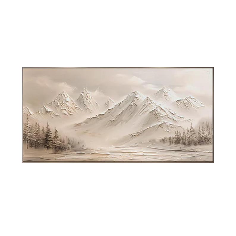 Abstract Mountain Landscape Wall Art #MA025