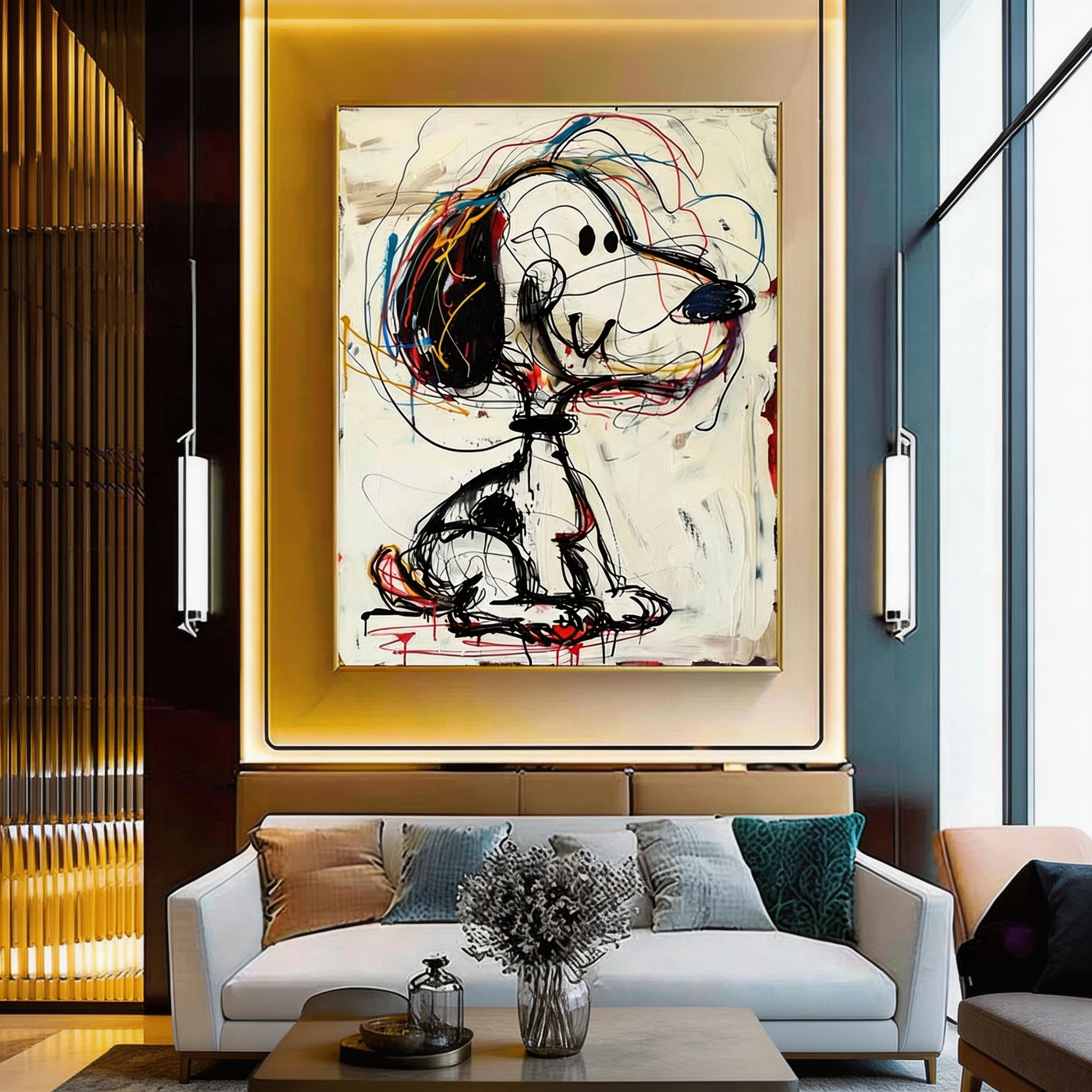 Colorful Abstract Art #AT023