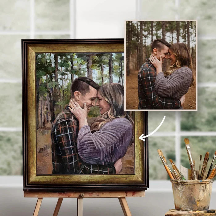 Custom Oil Painting Portraits from Your Photos