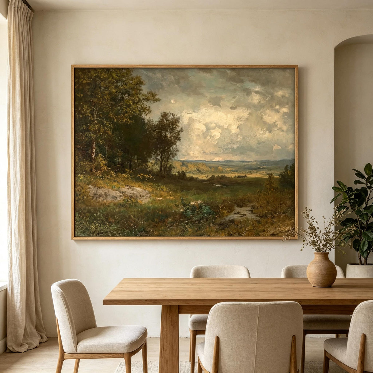 Moody Countryside Landscape Wall Art #LS048