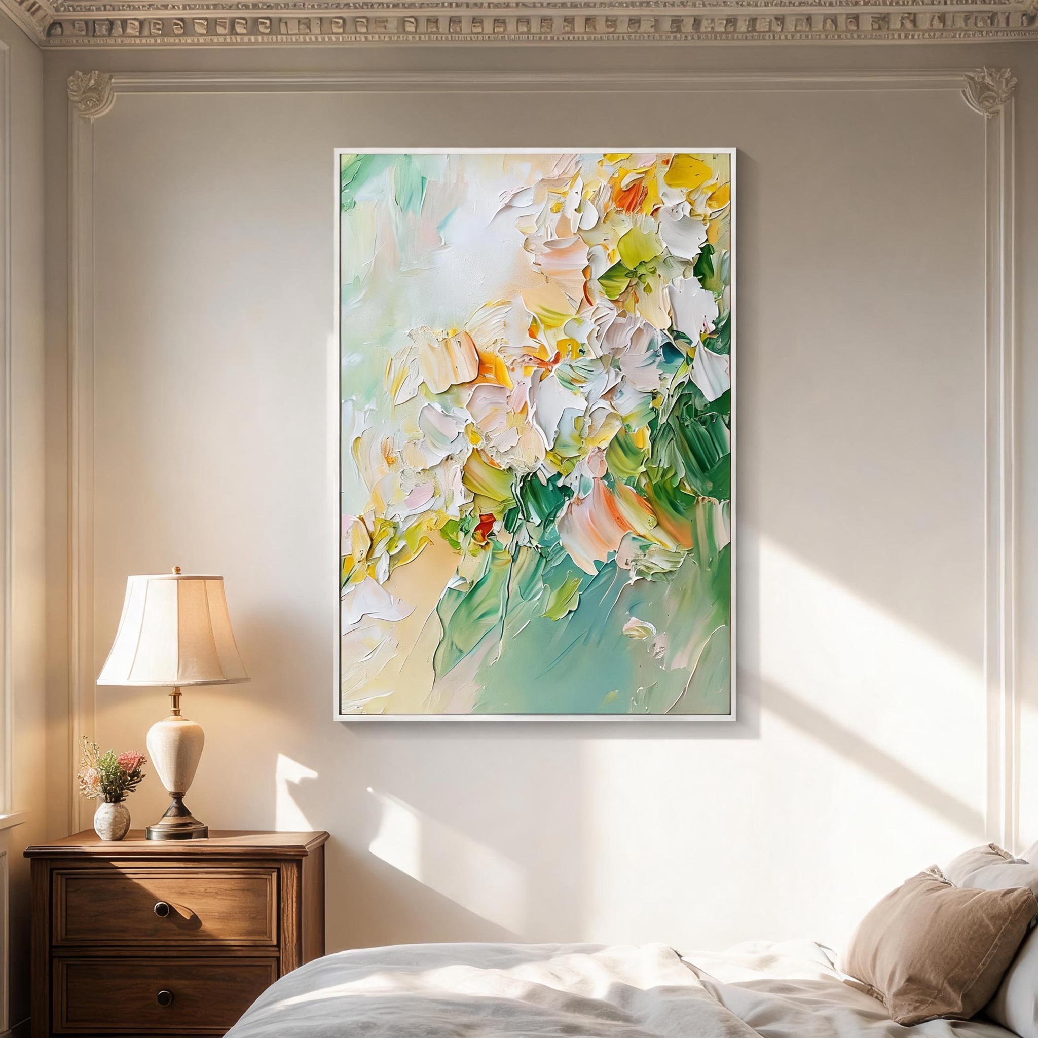 Abstract Floral Wall Art #FL046