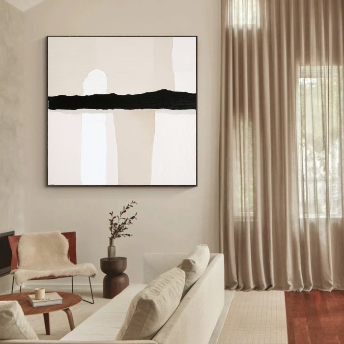 Wabi Sabi Art Painting "Abstract Elegance"#WS003