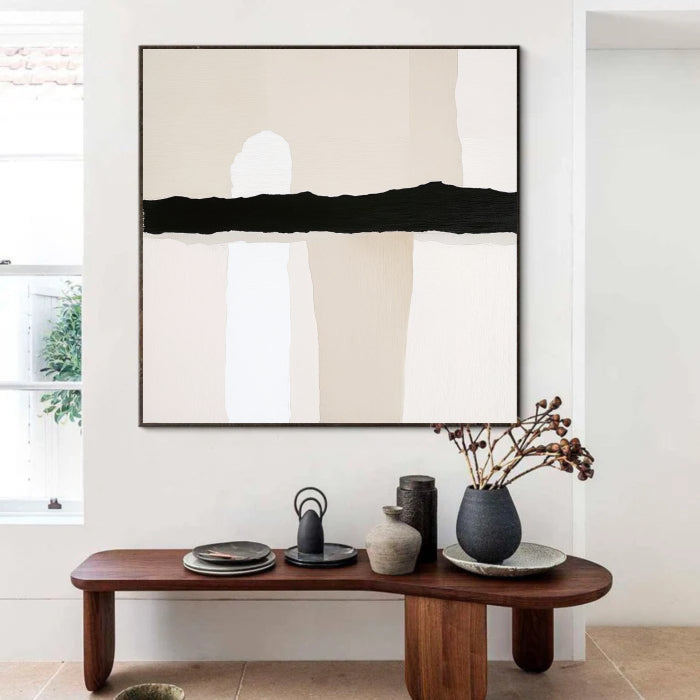 Wabi Sabi Art Painting "Abstract Elegance"#WS003