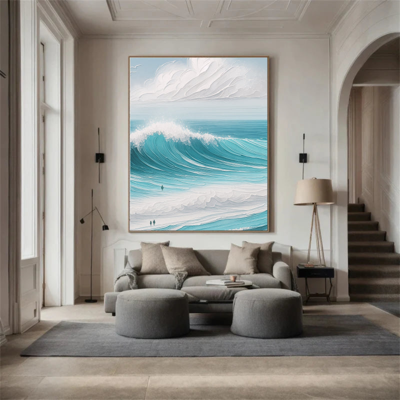 Sky and Ocean painting #SO006