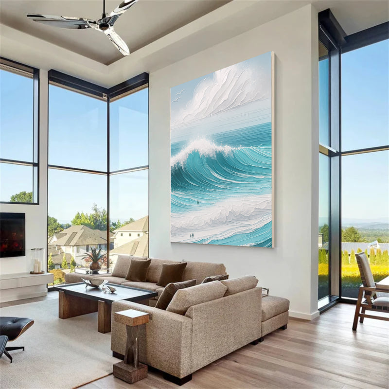 Sky and Ocean painting #SO006