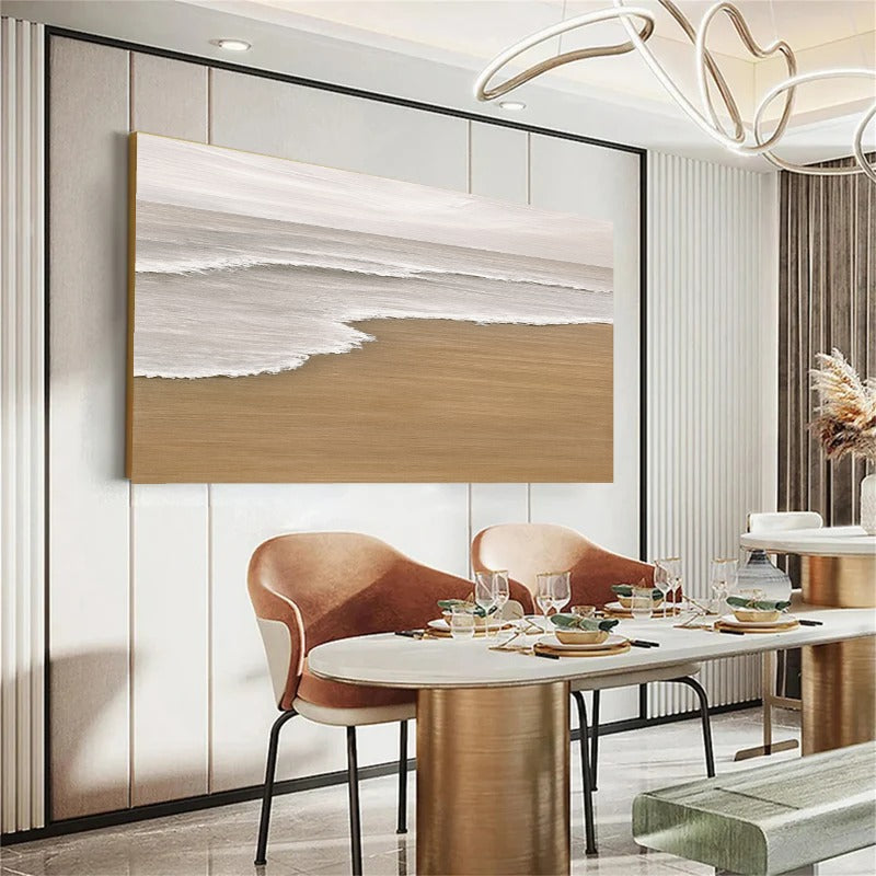 Abstract Ocean Wave Wall Art Painting #AB022