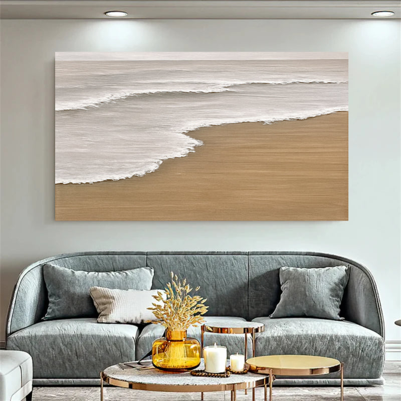Abstract Ocean Wave Wall Art Painting #AB022