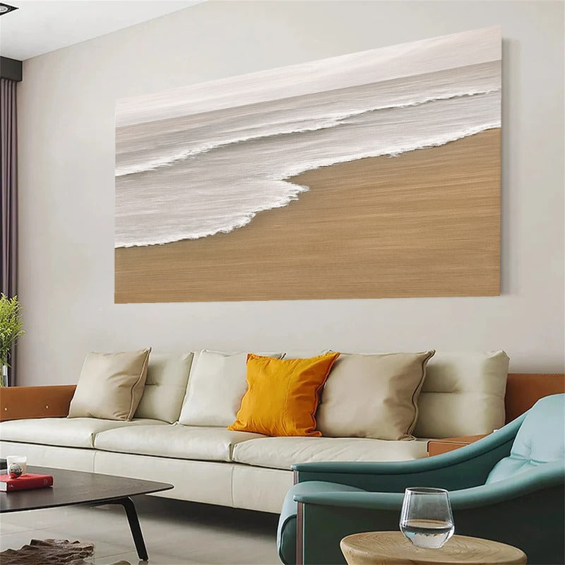 Abstract Ocean Wave Wall Art Painting #AB022