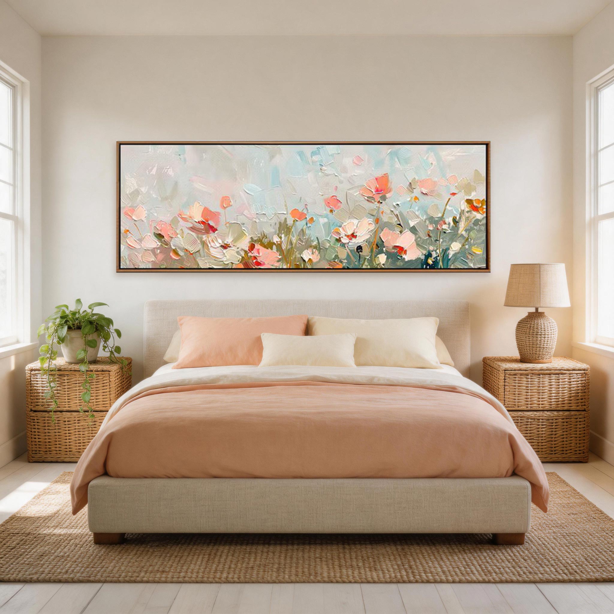 Pastel Wildflower Wall Art #FL030