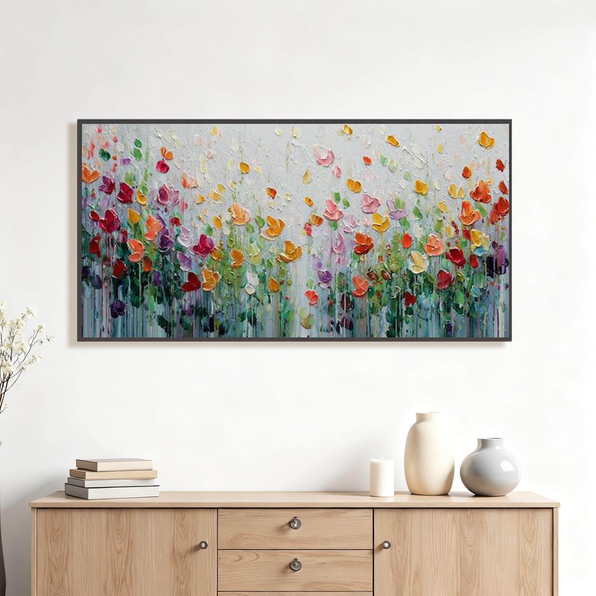 Wildflower Meadow Wall Art #FL001