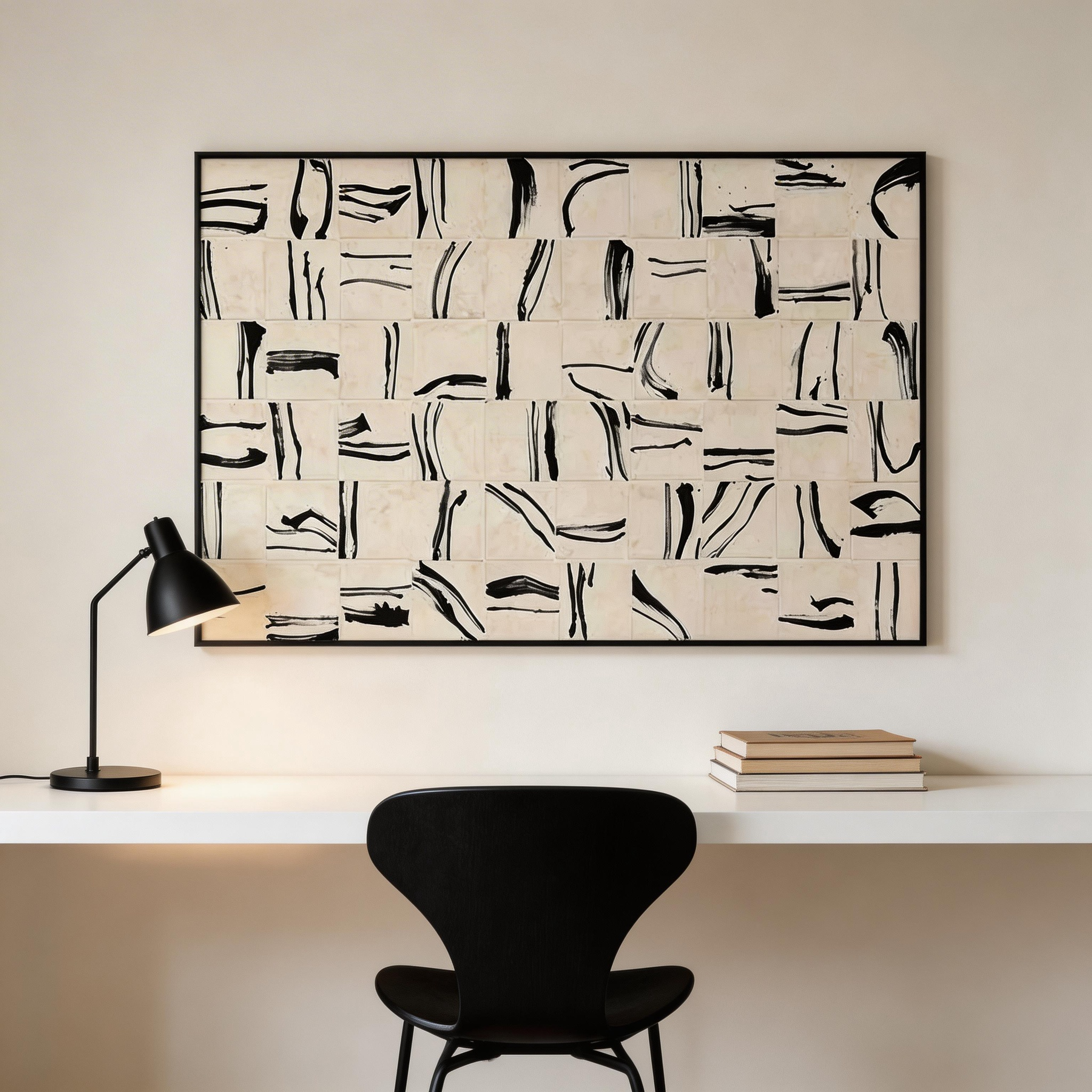 Minimalist Abstract Canvas Wall Art #MA016