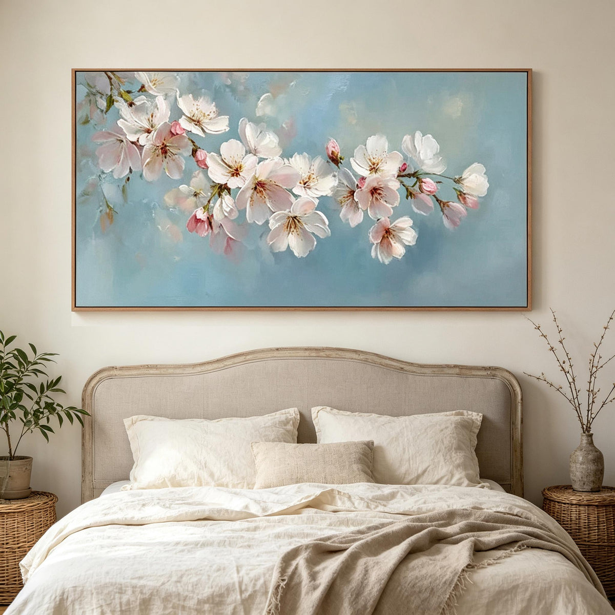 Cherry Blossom Branch Wall Art #FL060