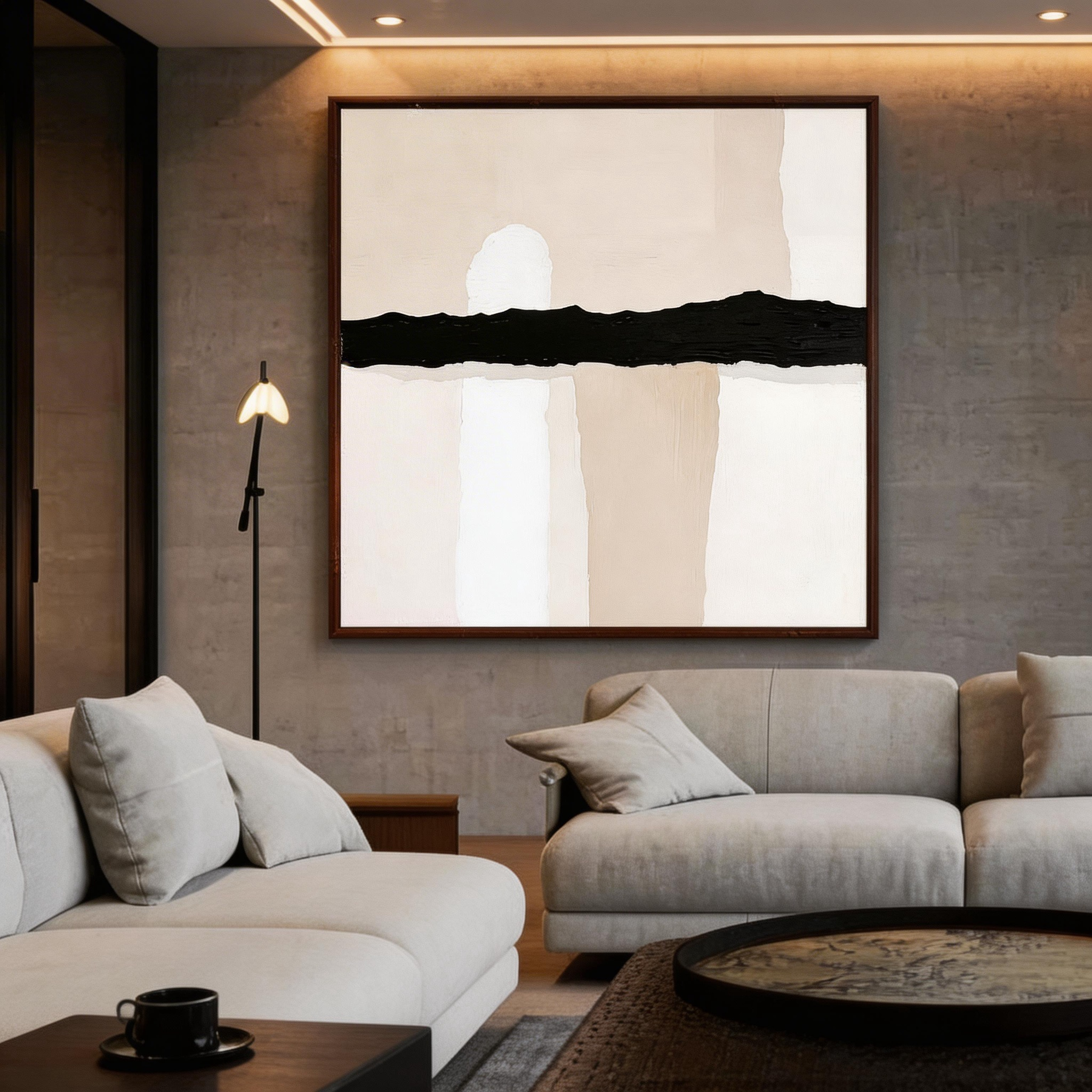 Wabi Sabi Art Painting "Abstract Elegance"#WS003