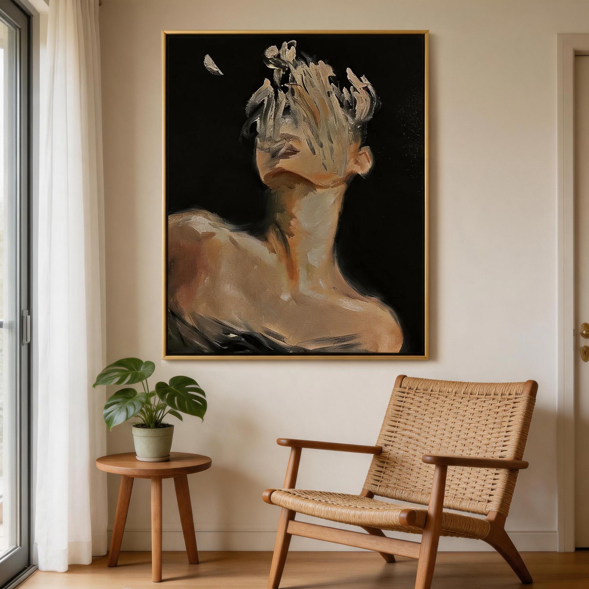 Veil of Light | Abstract Nude Portrait #AB025