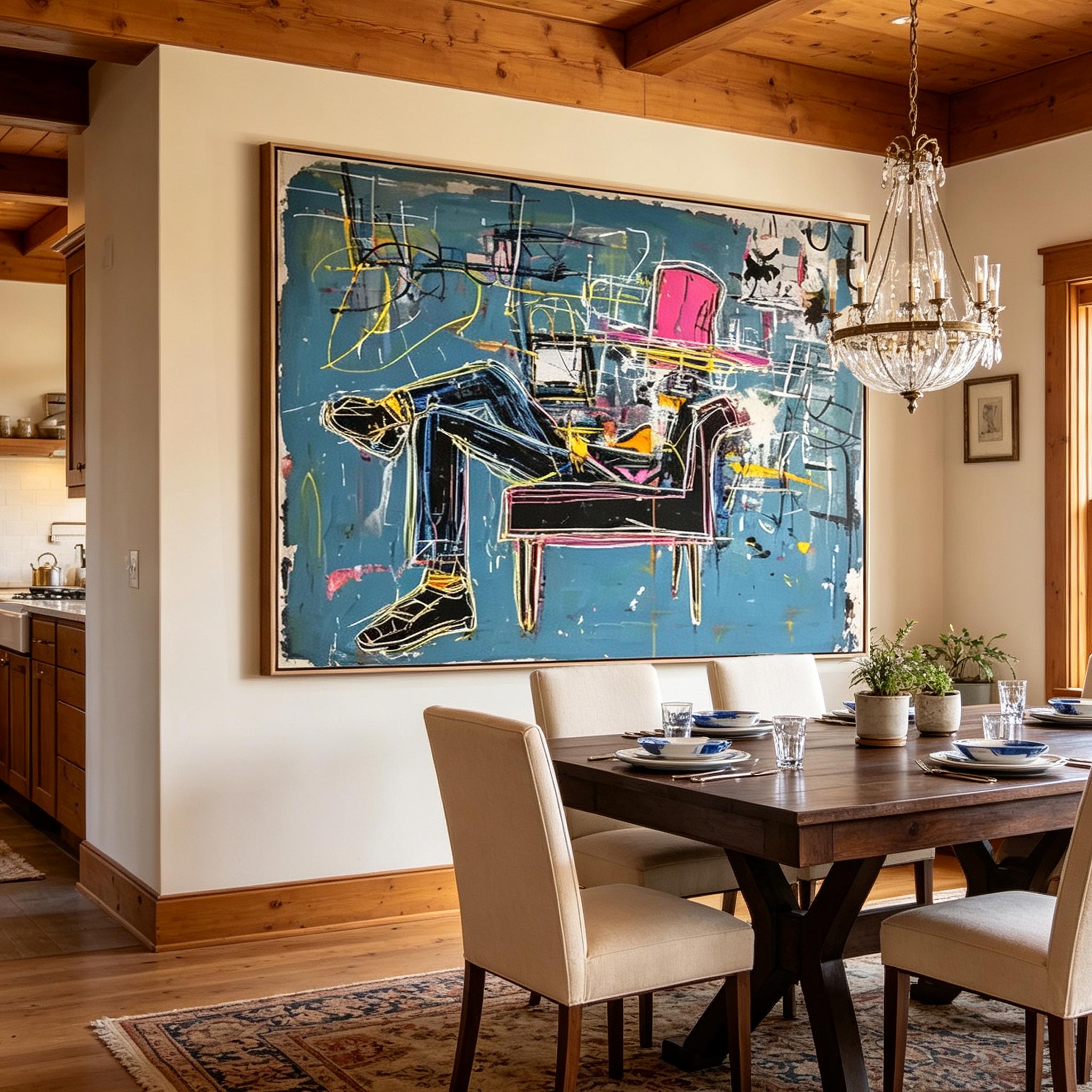 Slouch – Neo-Expressionist Figurative Painting #CP069