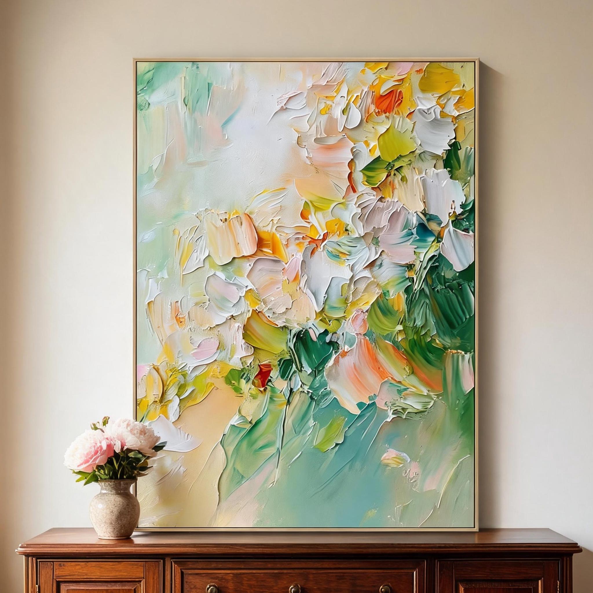 Abstract Floral Wall Art #FL046