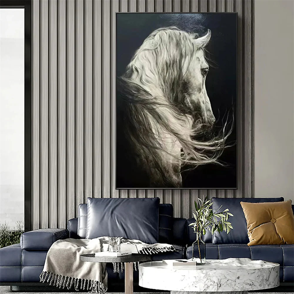 Abstract Animal Art Horse Wall Art  #AT002