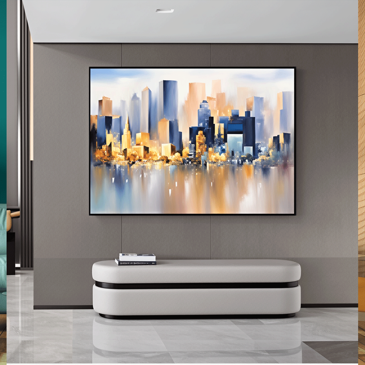 Urban Landscape Wall Art #UL015