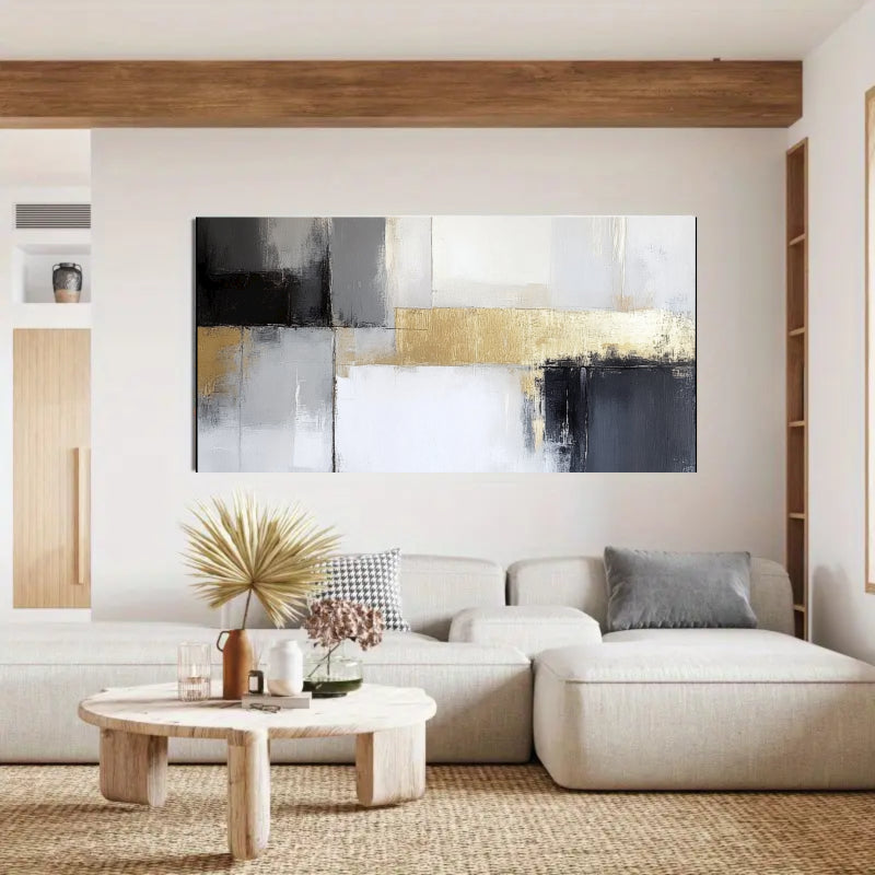 Abstract Wall Art Minimalist Style Painting #AB009