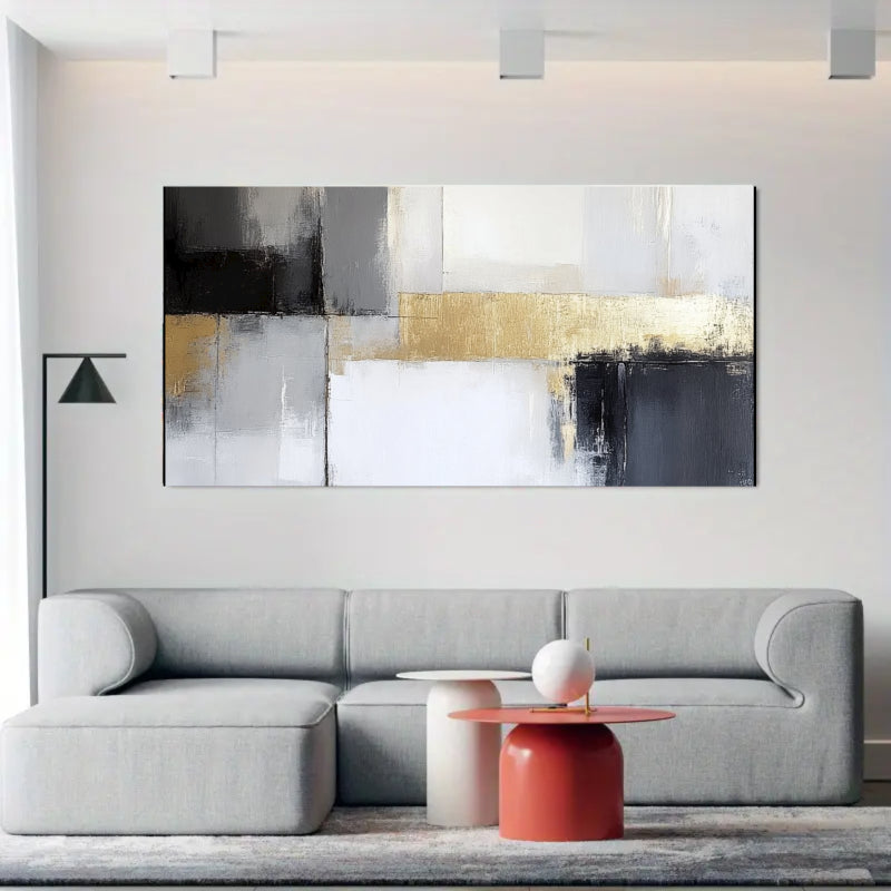 Abstract Wall Art Minimalist Style Painting #AB009