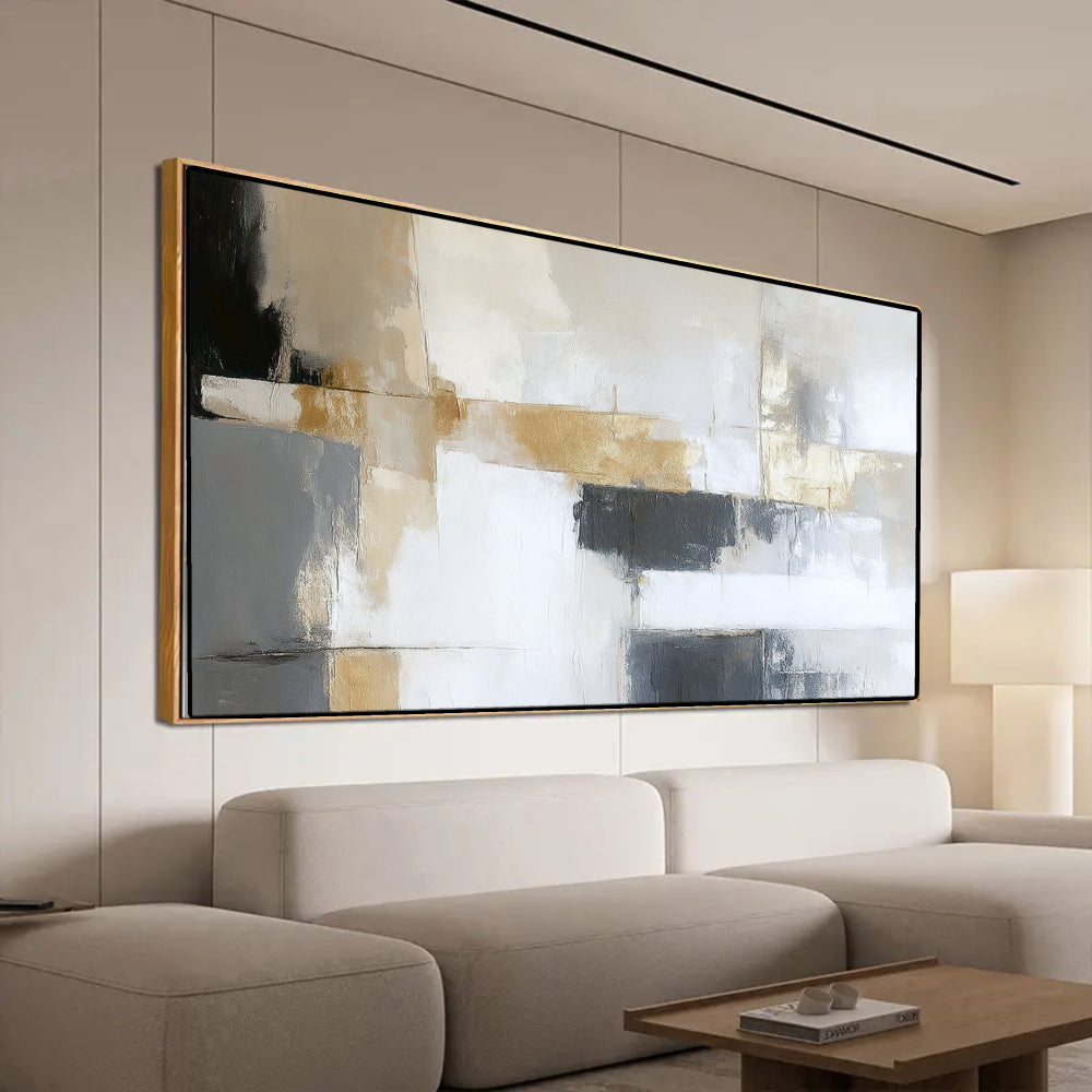 Abstract Art With Soft Colors Painting #AB006