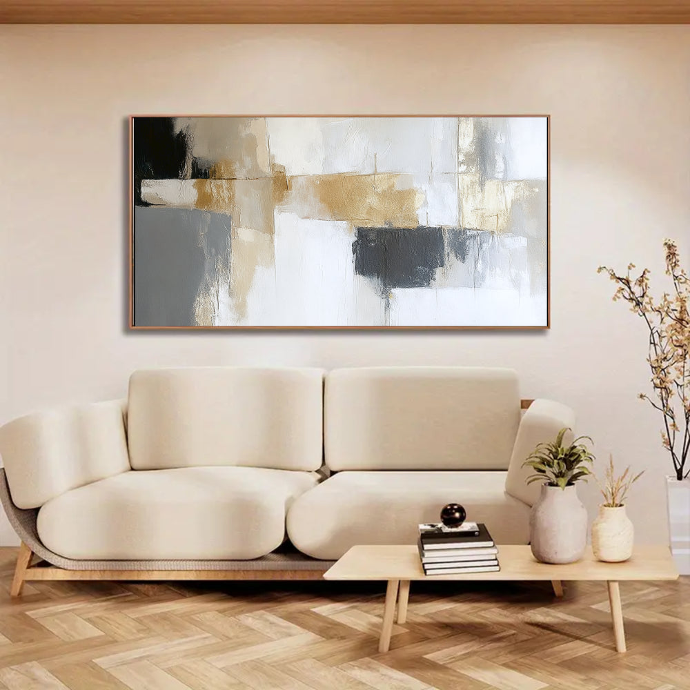 Abstract Art With Soft Colors Painting #AB006