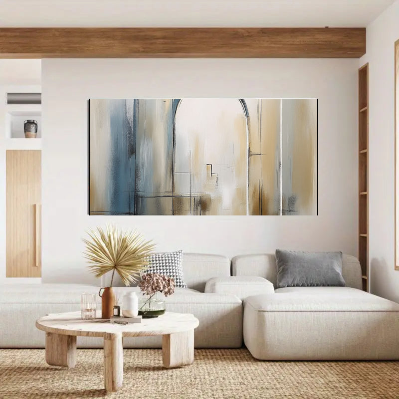 Abstract Art With Soft Colors Painting #AB007