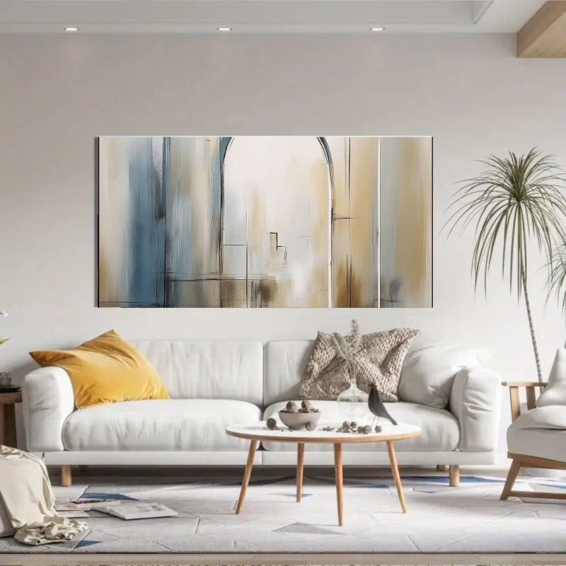 Abstract Art With Soft Colors Painting #AB007