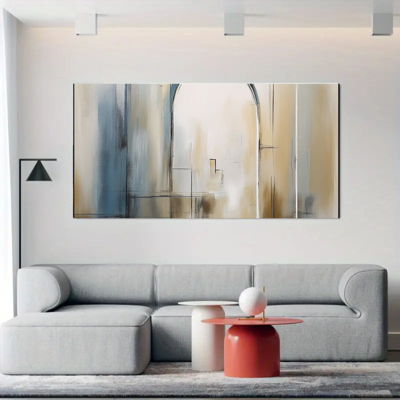 Abstract Art With Soft Colors Painting #AB007