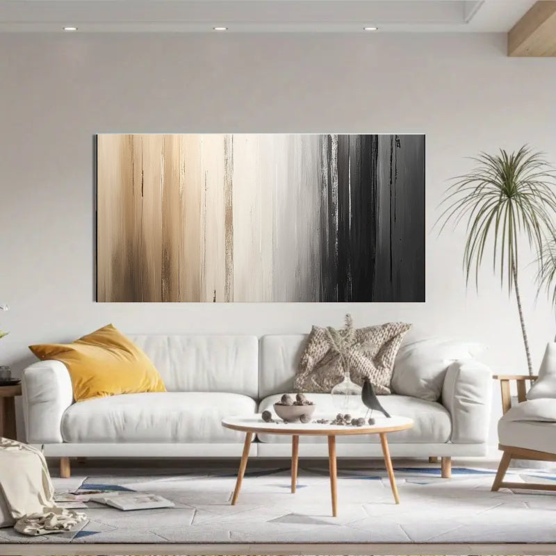 Modern Abstract Wall Art Minimalist Style Painting #AB012