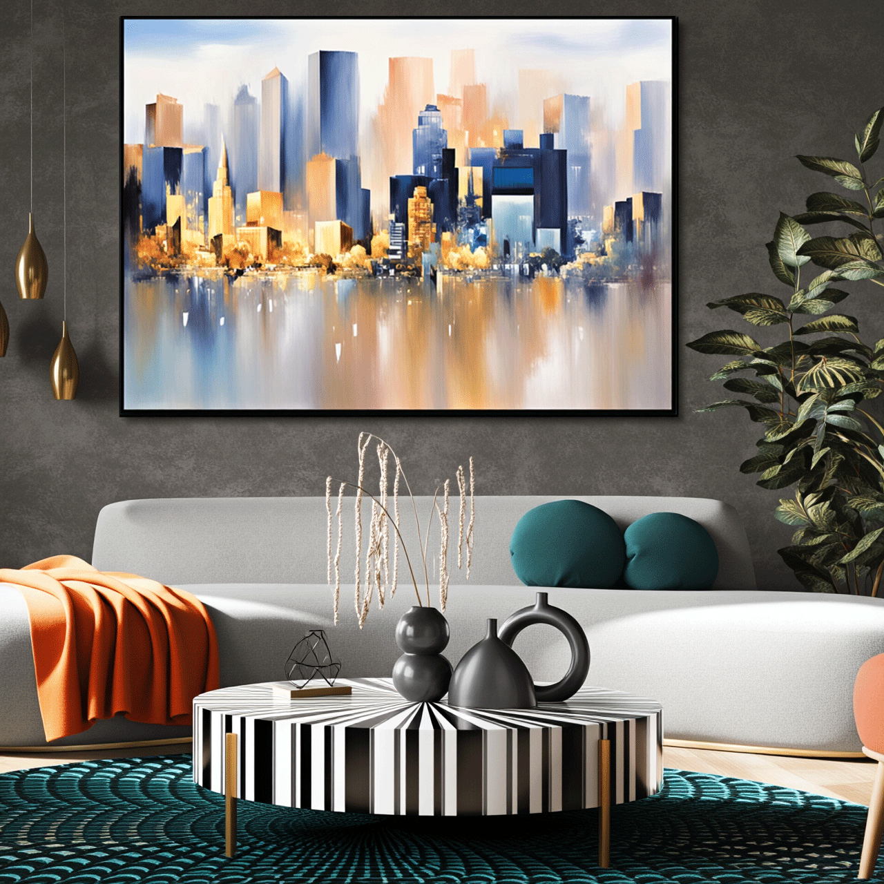 Urban Landscape Wall Art #UL015