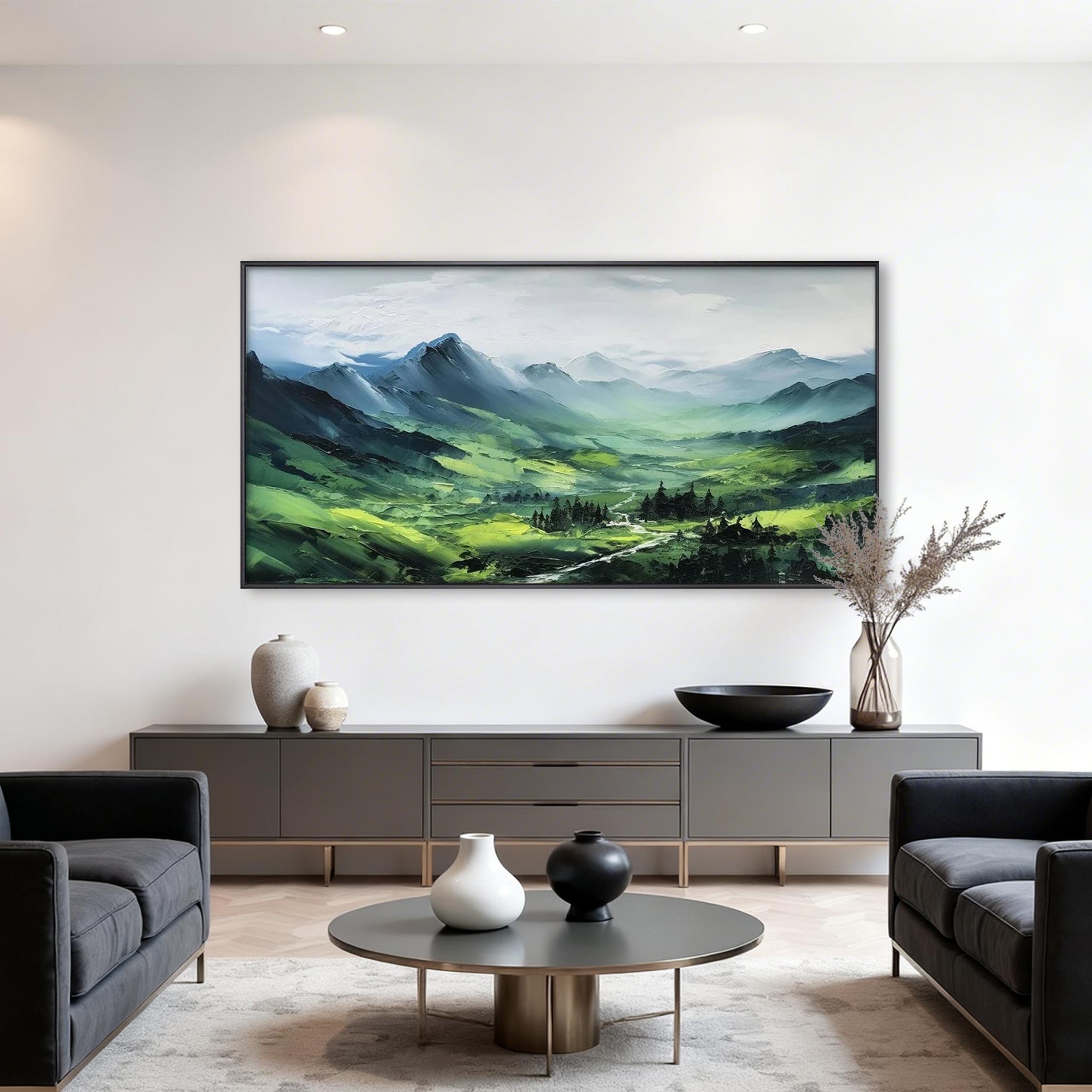 Modern Nature Landscape Wall Art #MA007