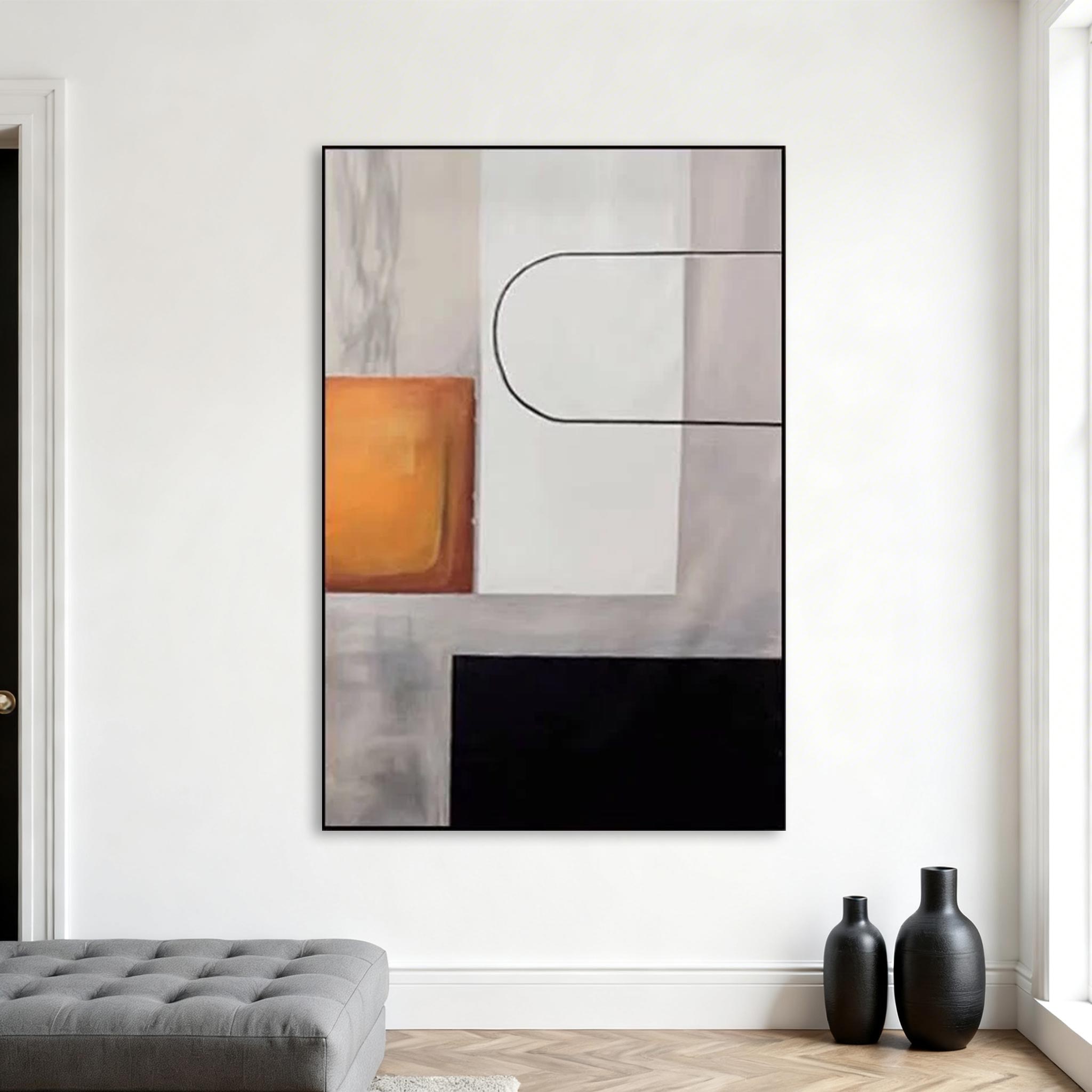 Modern Geometric Abstract Wall Art MA006