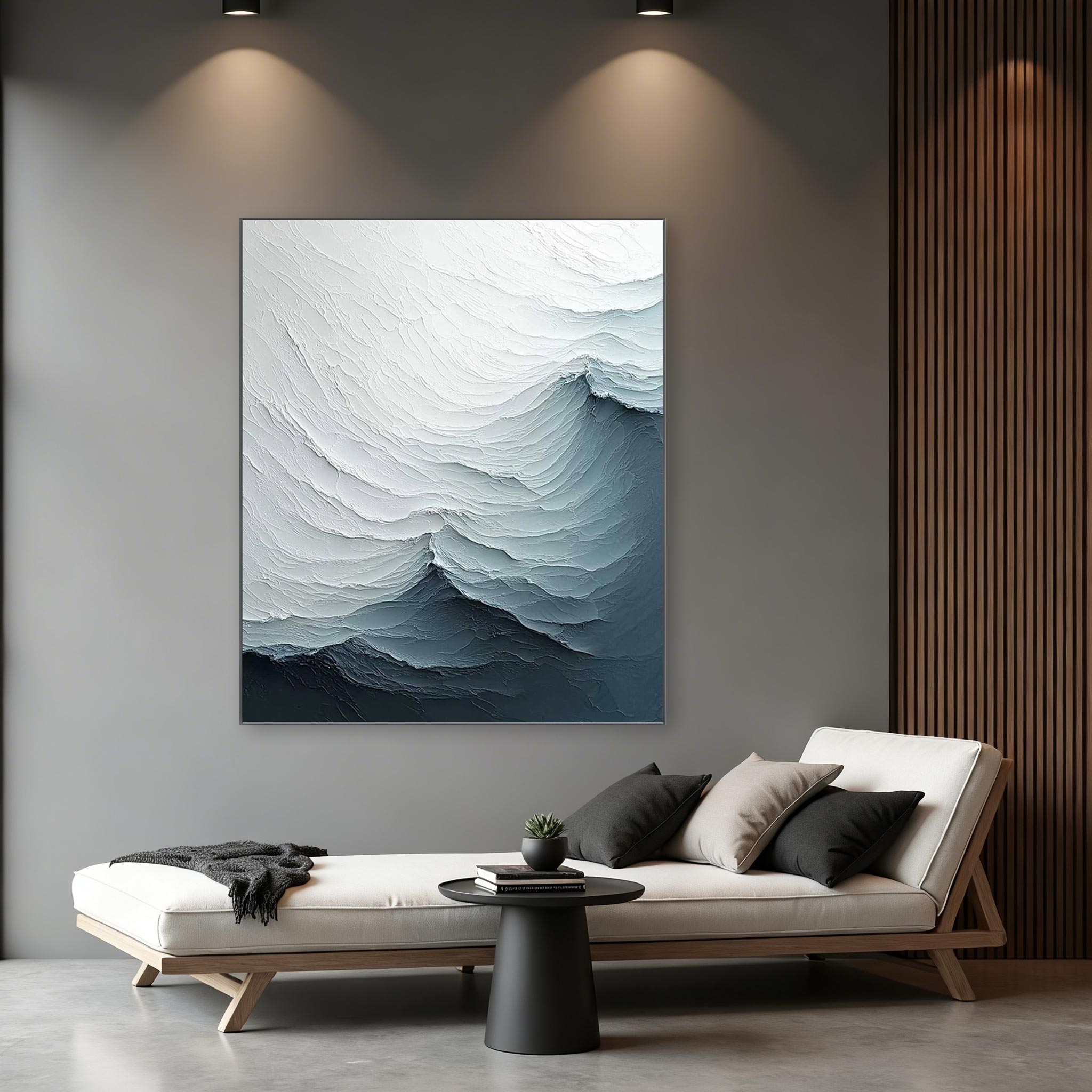 Minimal Ocean Abstract Wall Art #MA003