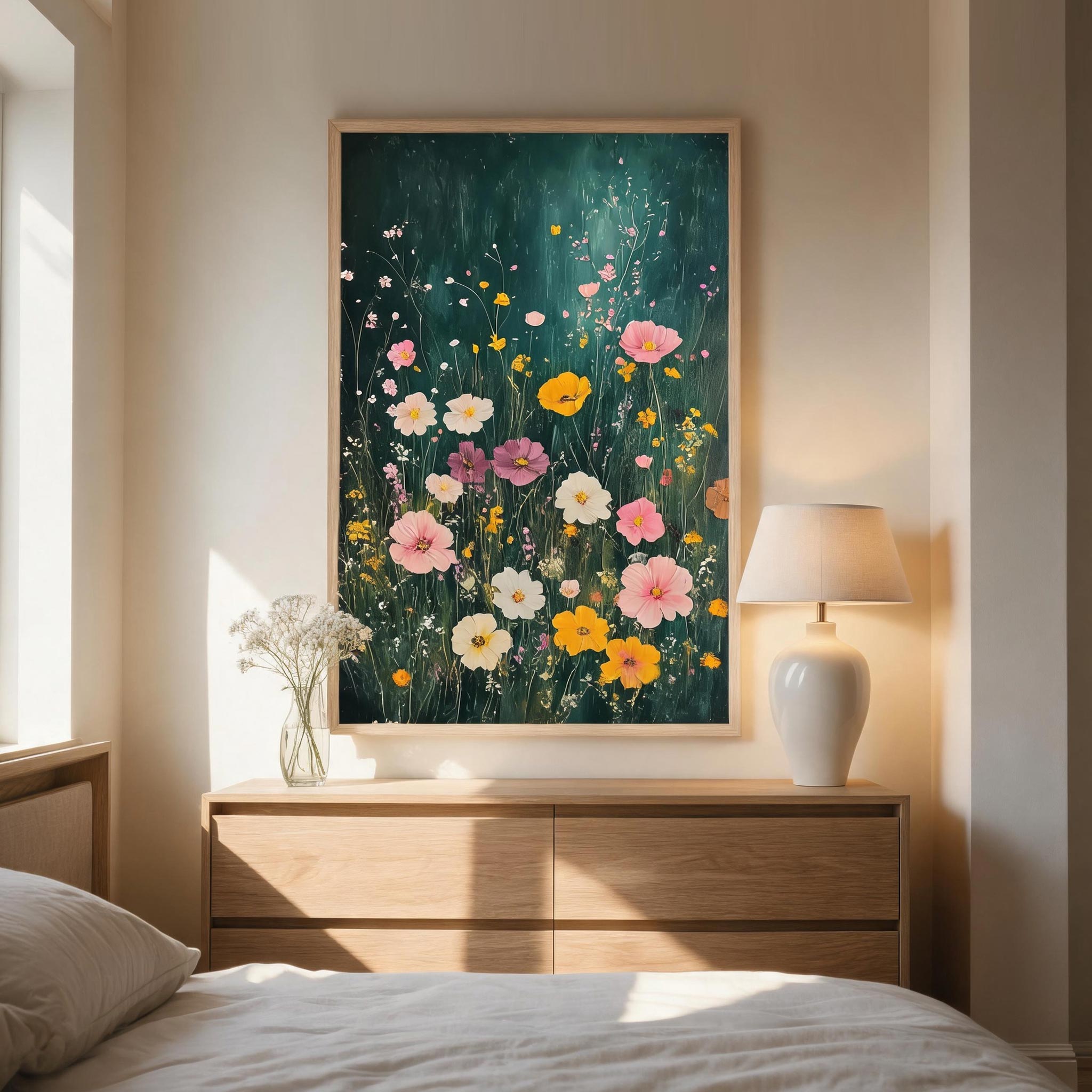 Wildflower Garden Wall Art #FL044